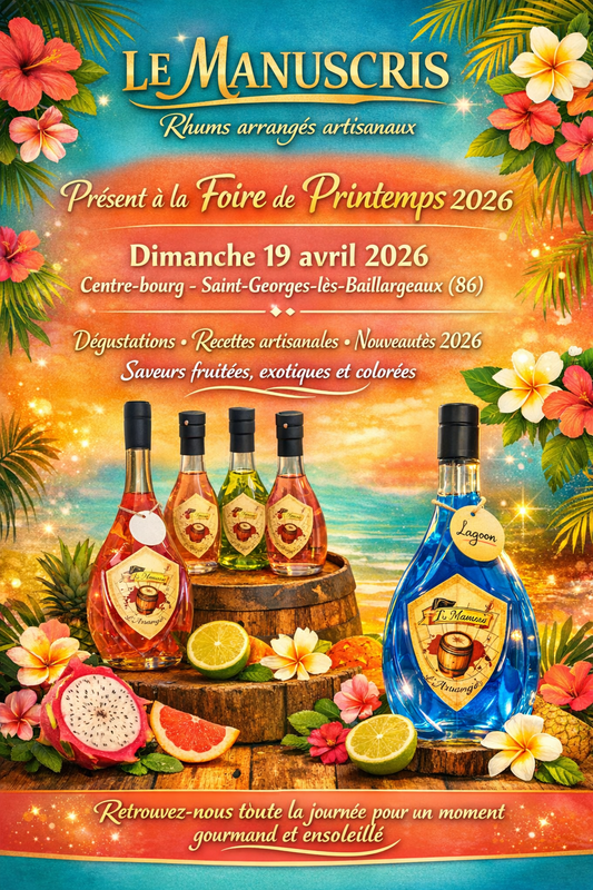 Le Manuscris – Foire de Printemps  dimanche 19 avril 2026 Saint‑Georges‑lès‑Baillargeaux (86)