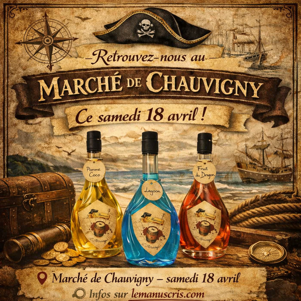 Retrouvez nous au marché de Chauvigny ce samedi 18 avril 2026
