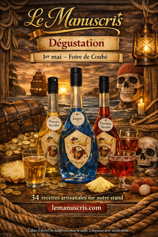 Foire de Couhé (1er mai) | Rhum arrangé artisanal Le Manuscris