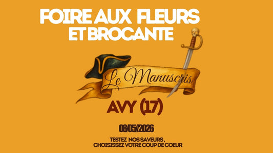 le 8 mai 2026 à la Foire aux Fleurs d’Avy et à la brocante dans le département 17