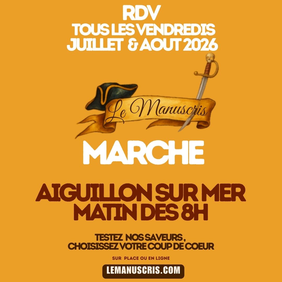 🌞 Tous les vendredis en Vendée (Juillet & Août 2026)