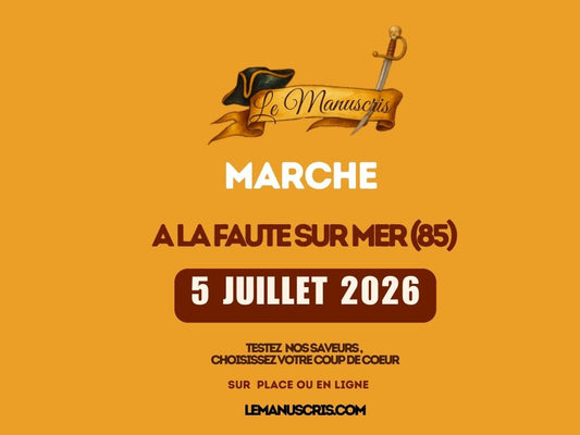 Le Manuscris – Rhum arrangé artisanal à La Faute‑sur‑Mer | 5 juillet 2026