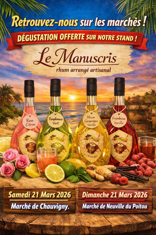 Le Manuscris aux Marchés de Chauvigny & Neuville – 21 & 22 Mars 2026