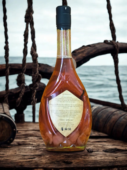 bouteille Le Manuscris – Rhum arrangé artisanal Fruit du Dragon, Litchi & Vanille - 500ml - 25% vol
