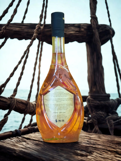 bouteille Le Manuscris – Rhum arrangé artisanal  Rose Citron Vert - 500ml - 25% vol