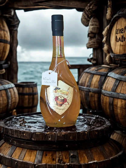 bouteille  Le Manuscris – Rhum arrangé artisanal Rhum arrangé Kiwi Vanille - 20% vol