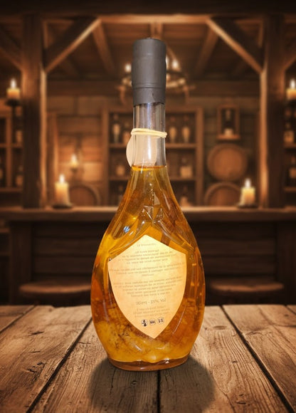 bouteille Rhum arrangé Mangue Passion Vanille- Recette artisanale- Le Manuscris-50cl - 25% vol