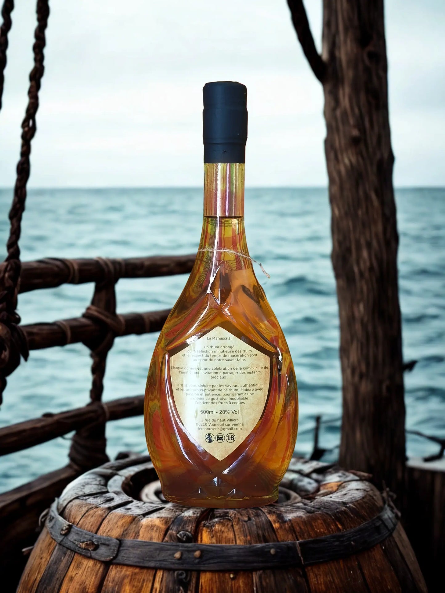 Rhum arrangé Banane Vanille - 28% vol.