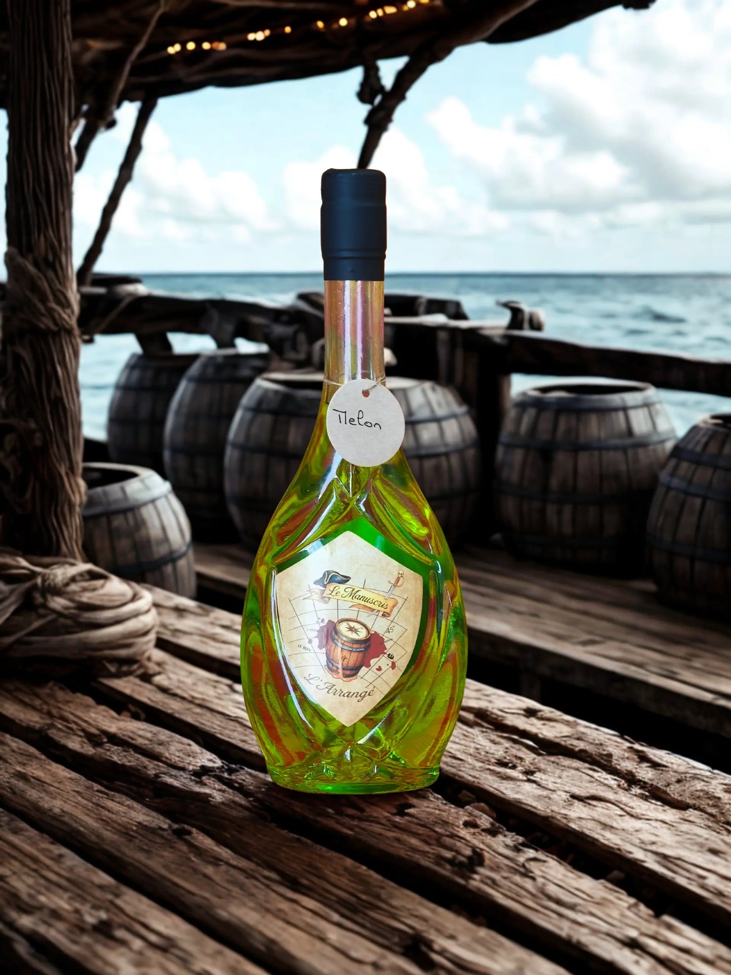 Rhum arrangé Melon Vert - 25% vol.
