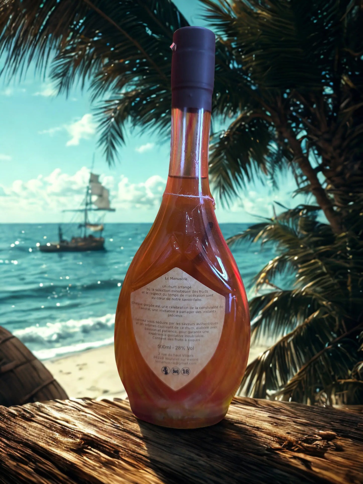 Rhum arrangé Orange Cannelle Vanille - 28% vol.