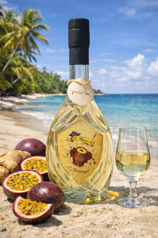 Rhum arrangé artisanal Passion Vanille (500ml, 26% vol)